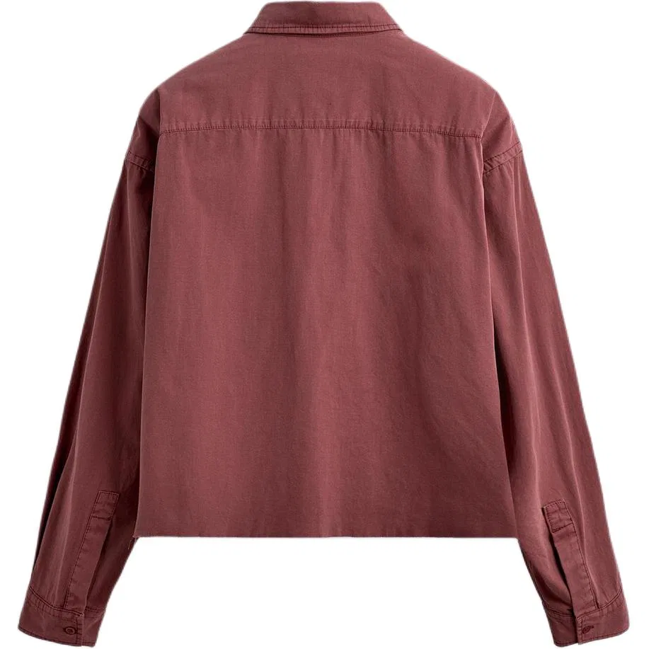 Мужская рубашка Red Brown ZARA, Red Brown — фото 3
