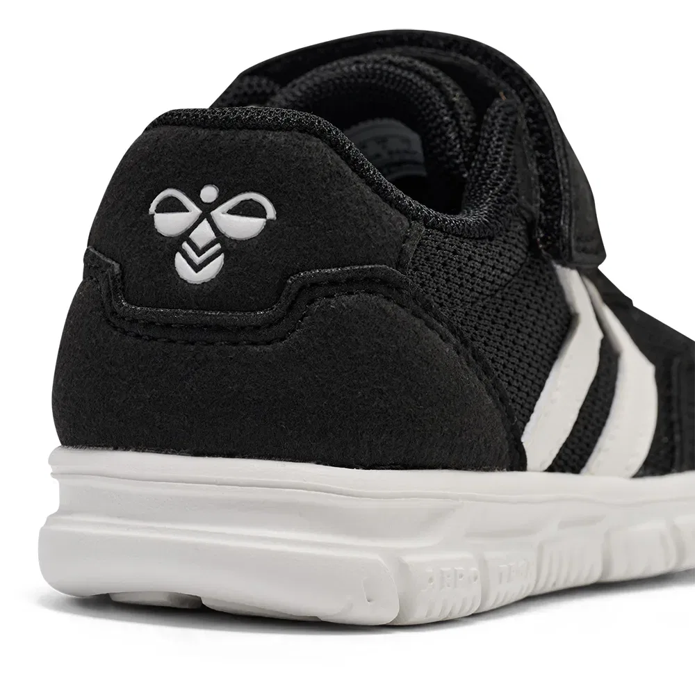 Детские кроссовки для девочек с дышащим верхом Crosslite 2.0 Hummel, Black — фото 3