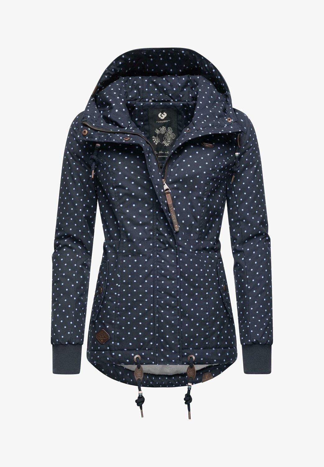 

Пальто зимнее Ragwear короткое, синий