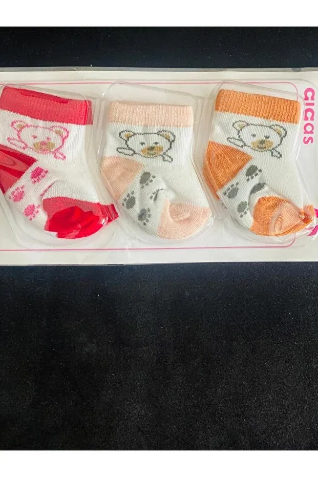 Детские носки для новорожденных хлопковые Pirinç Bebe, Yellow
