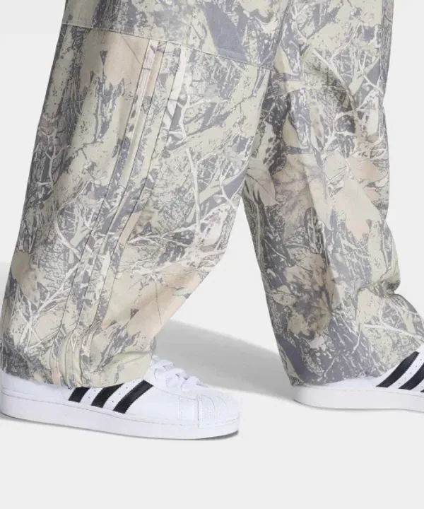 Штаны рабочие карго из канваса, Adidas, серый — фото 3