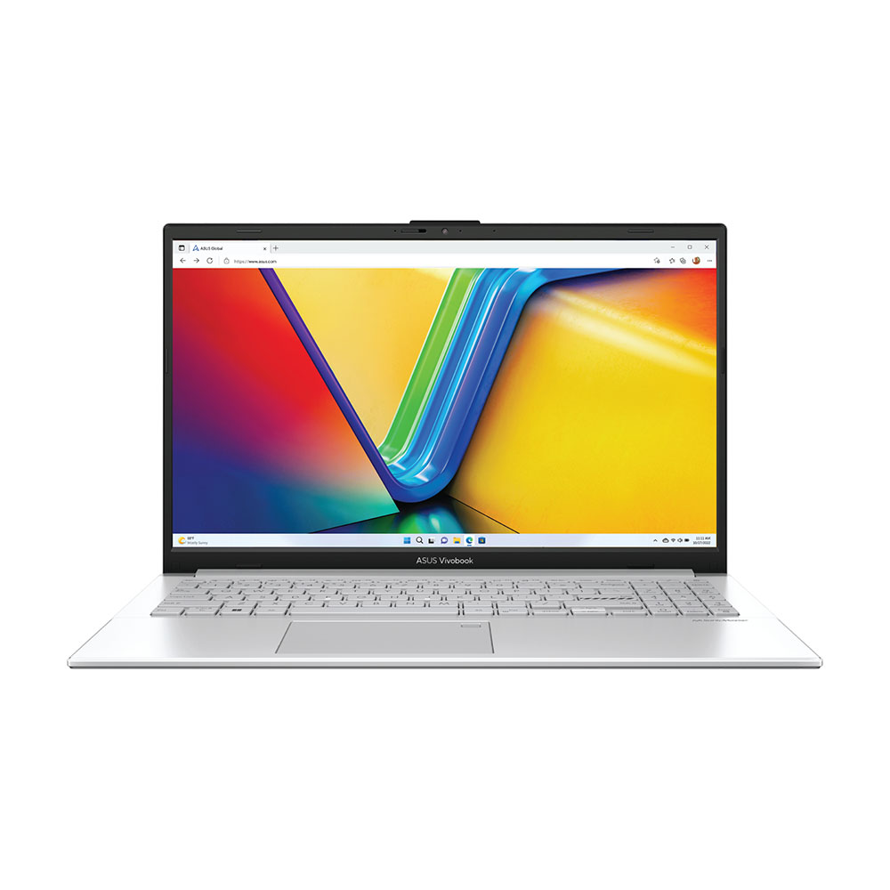 

Ноутбук Asus Vivobook Go 15, E1504FA-AS54, 15,6", 8ГБ/512ГБ, Ryzen 5 7520U, серебряный, английская клавиатура