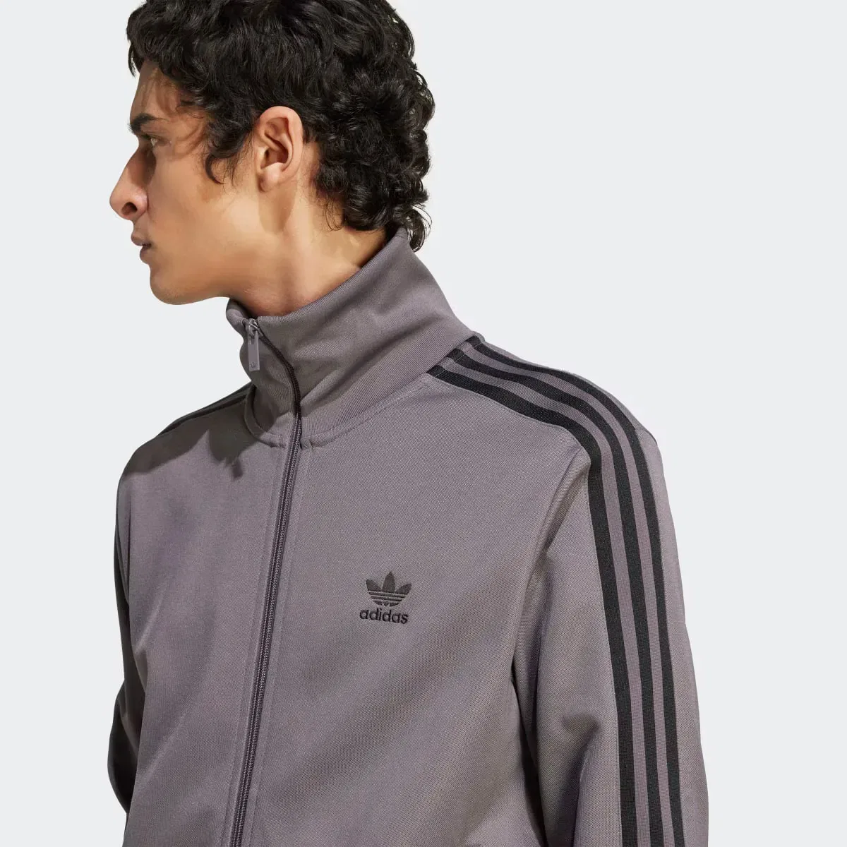 Мужская толстовка с принтом Adicolor Classics Adidas Originals, Gris — фото 4