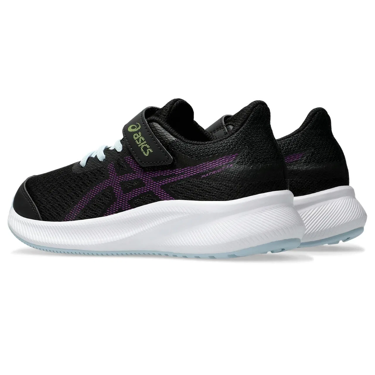 Детские кроссовки для мальчиков с амортизацией Patriot 13 PS ASICS, Black Deep Mauve — фото 2