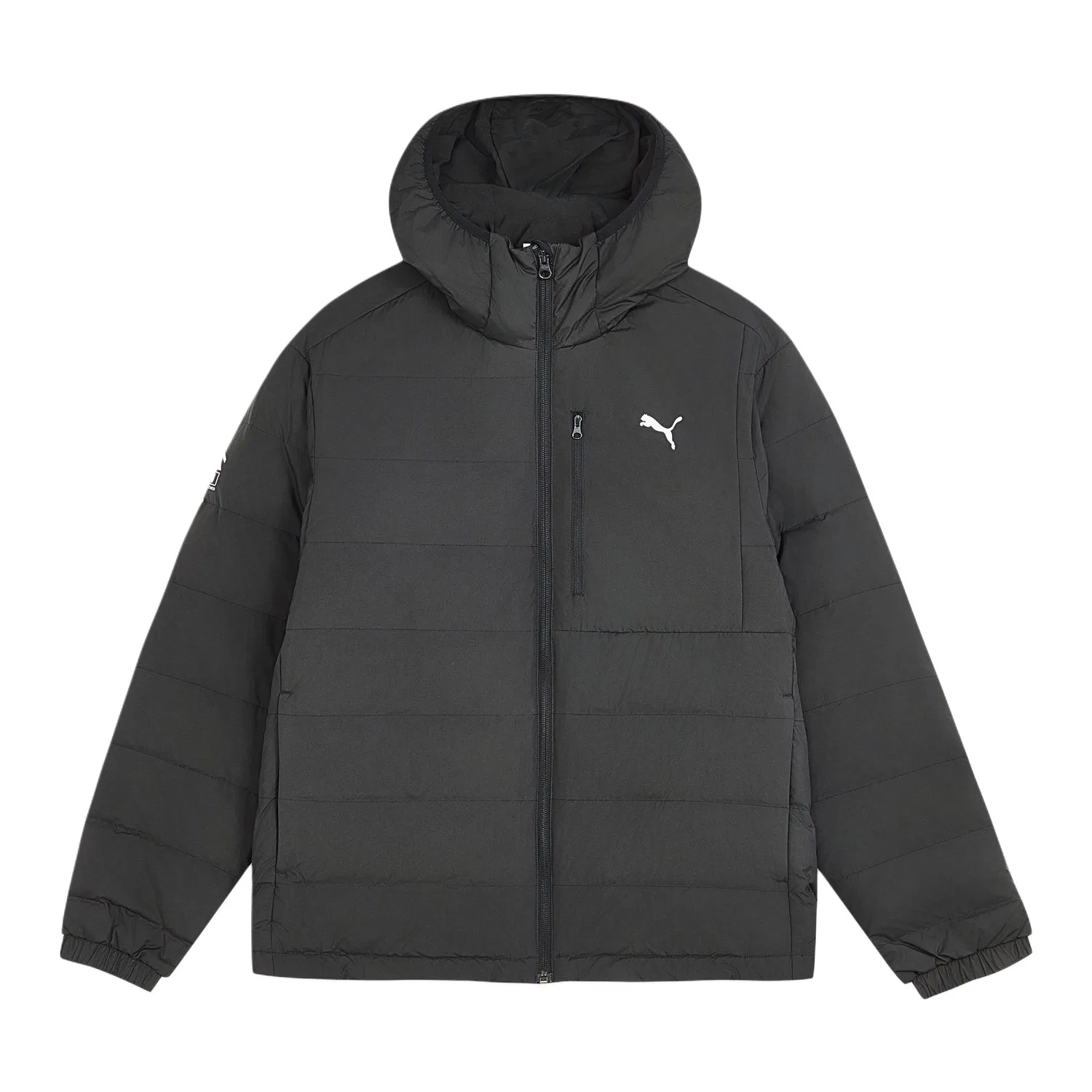 Детское зимнее пальто-пуховик с капюшоном, PUMA, Black