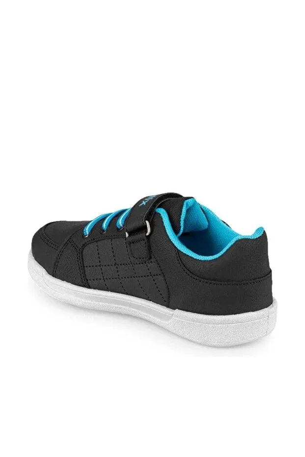 Детские кроссовки для мальчиков из искусственной кожи Kinetix, Black — фото 3