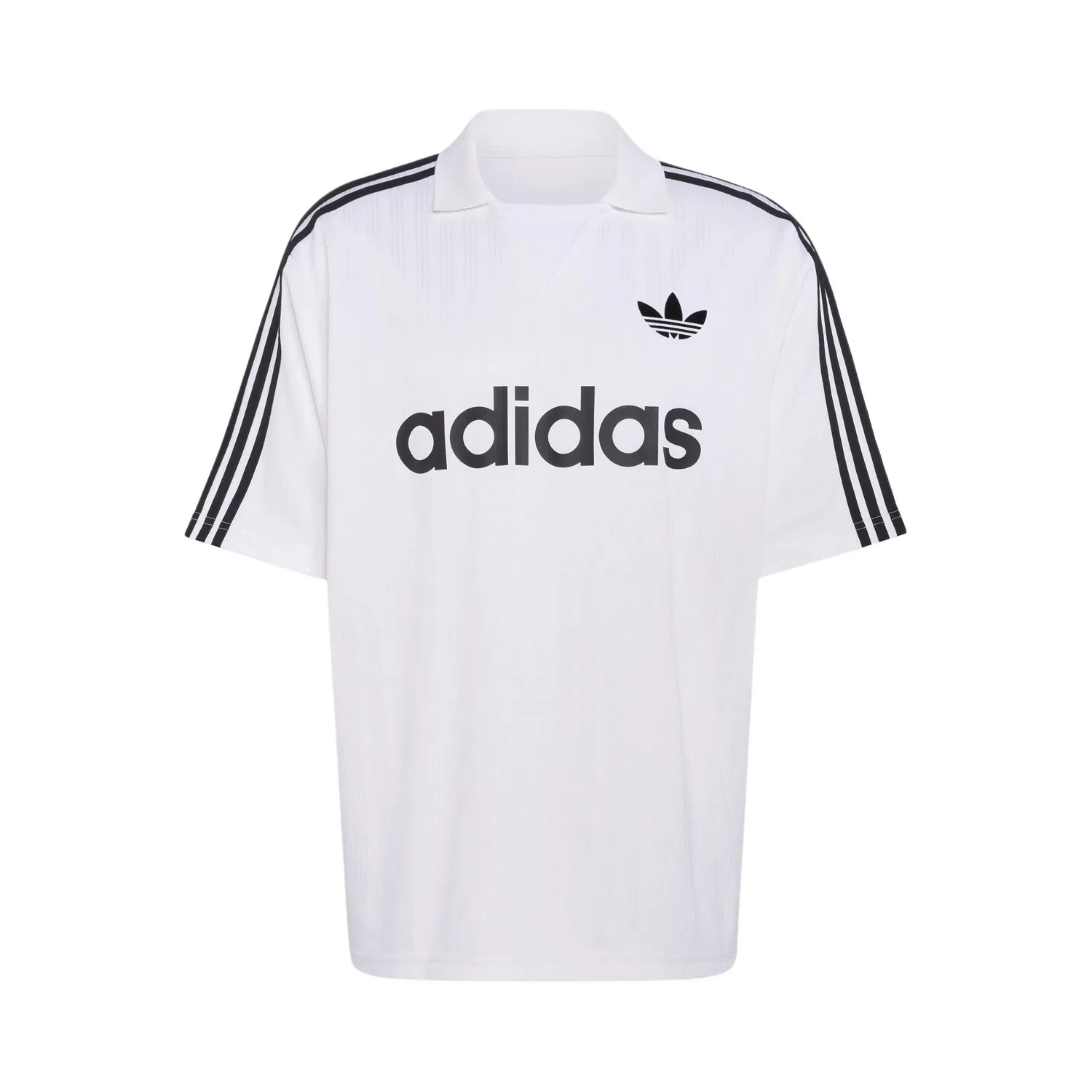 Детская футболка с отложным воротником Adidas Originals, White