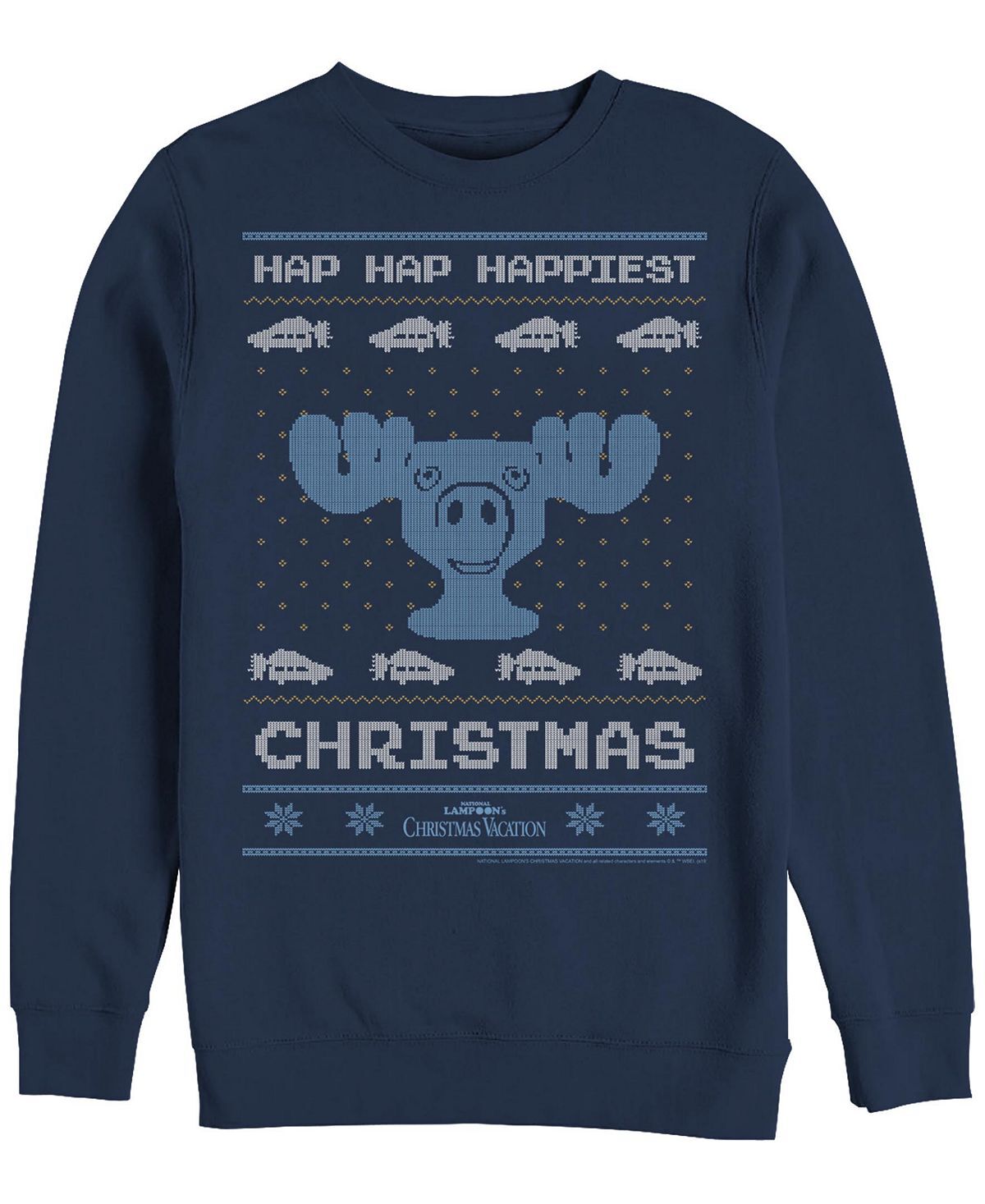 

Мужская толстовка national lampoon christmas vacation hap hap Fifth Sun, синий