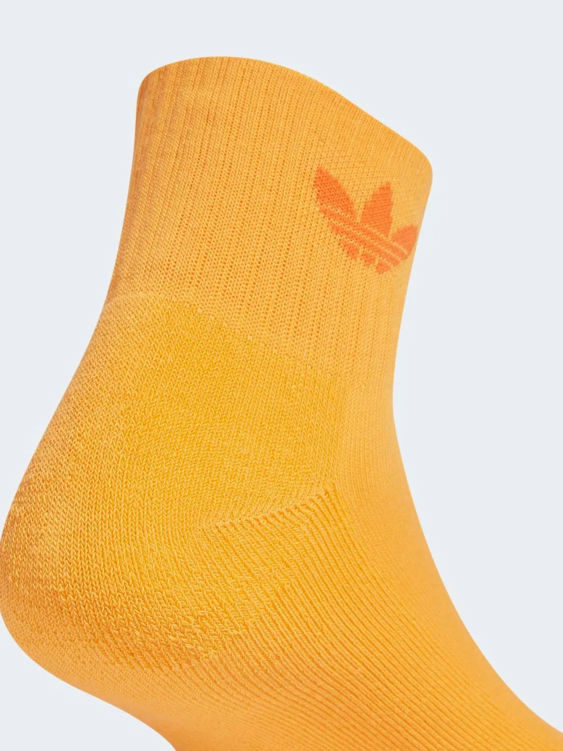 Носки, набор 6 пар, длина до щиколотки, adidas Originals, оранжевый — фото 4