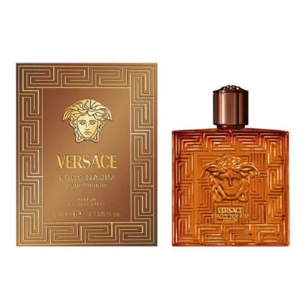 Мужская туалетная вода Versace Eros Najim Pour Homme, 200 мл, Black