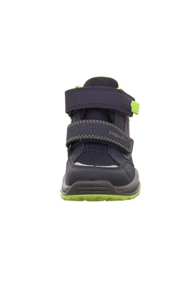 Детские ботинки для девочек водонепроницаемые Superfit, Blue/Light Green — фото 4