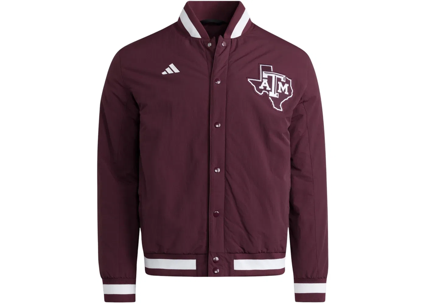 Мужская куртка с длинным рукавом Adidas, Texas A&M Team Maroon