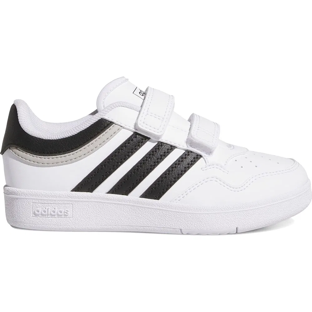 Детские кроссовки с искусственной кожи Hoops 4.0 adidas