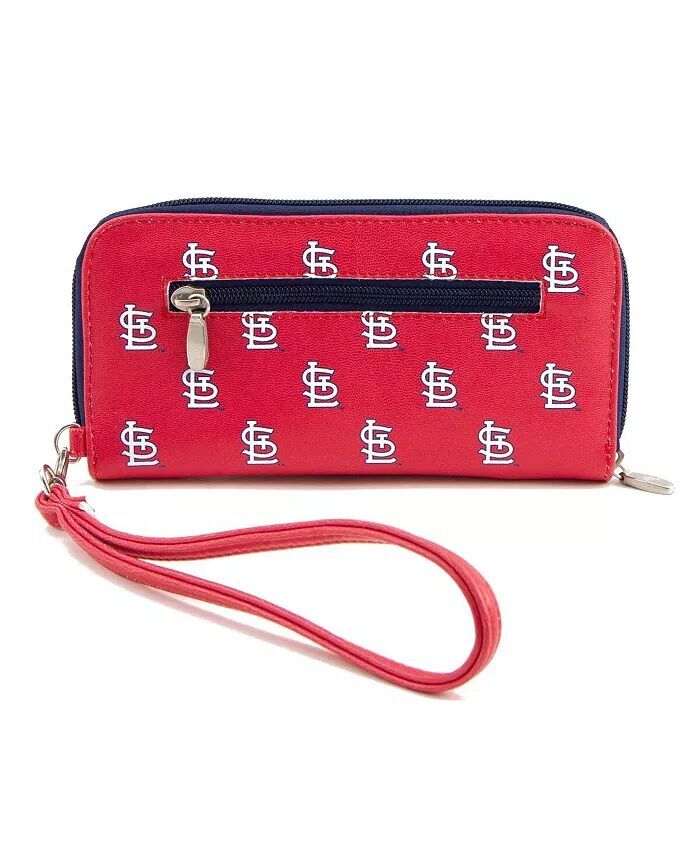 

Женский кошелек St. Louis Cardinals на молнии вокруг браслета Eagles Wings, красный