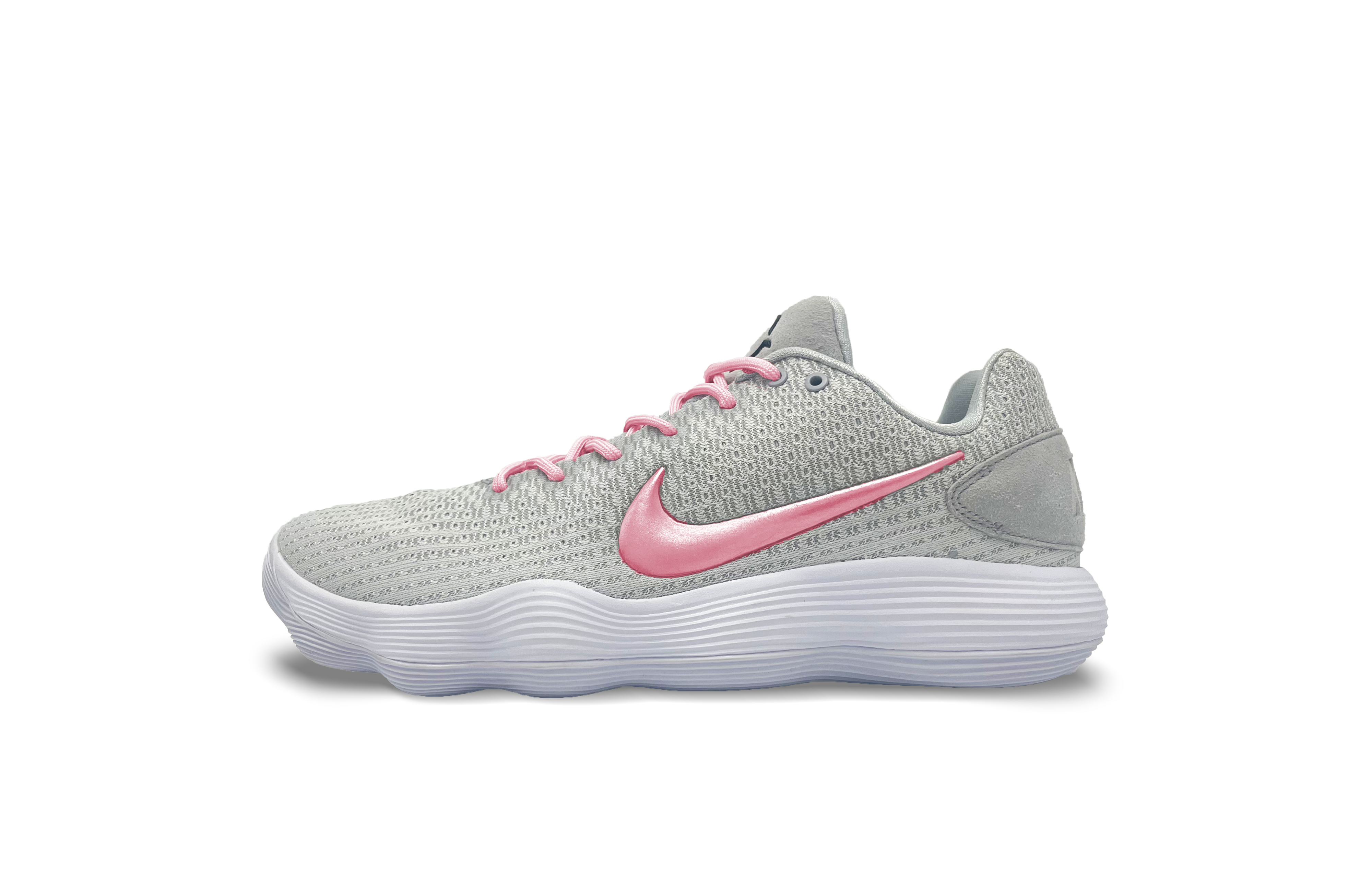 

Nike Баскетбольные кроссовки Hyperdunk 2017 Low Top, мужские, серо-розовые