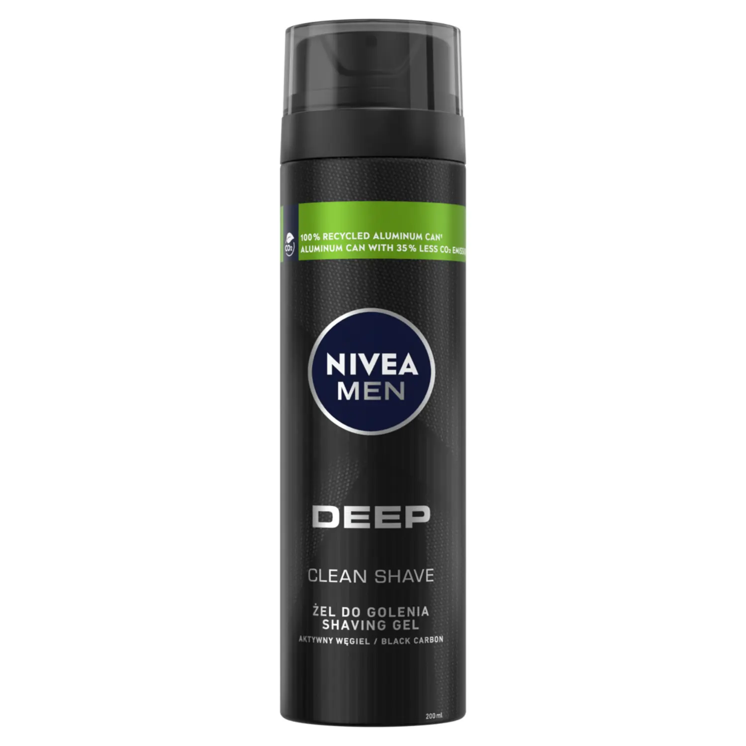 

Nivea Men Deep гель для бритья с активированным углем, 200 мл