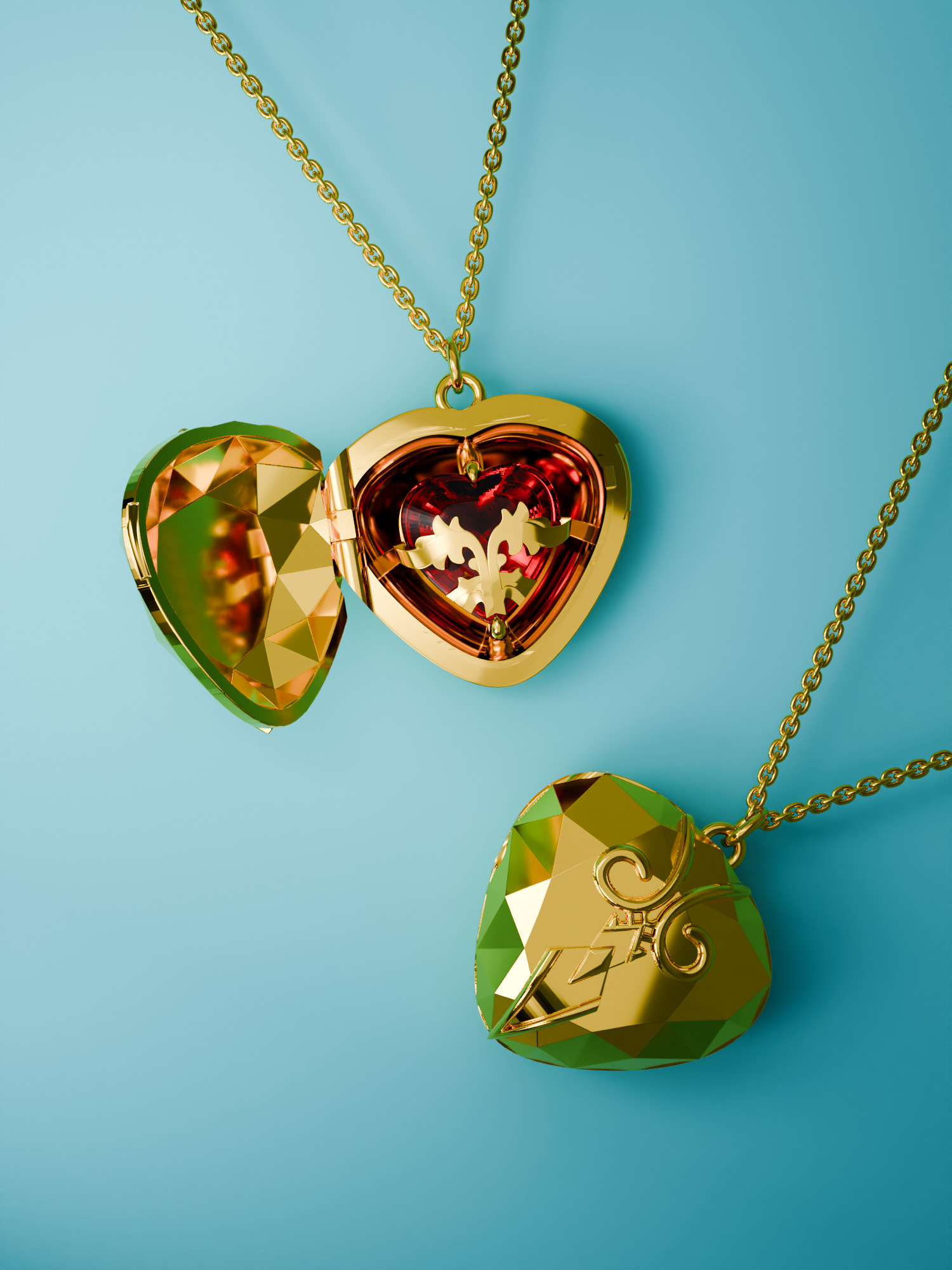 

Колье Winx Club X Gadget4entertainment Eraklyon Locket, позолоченное серебро