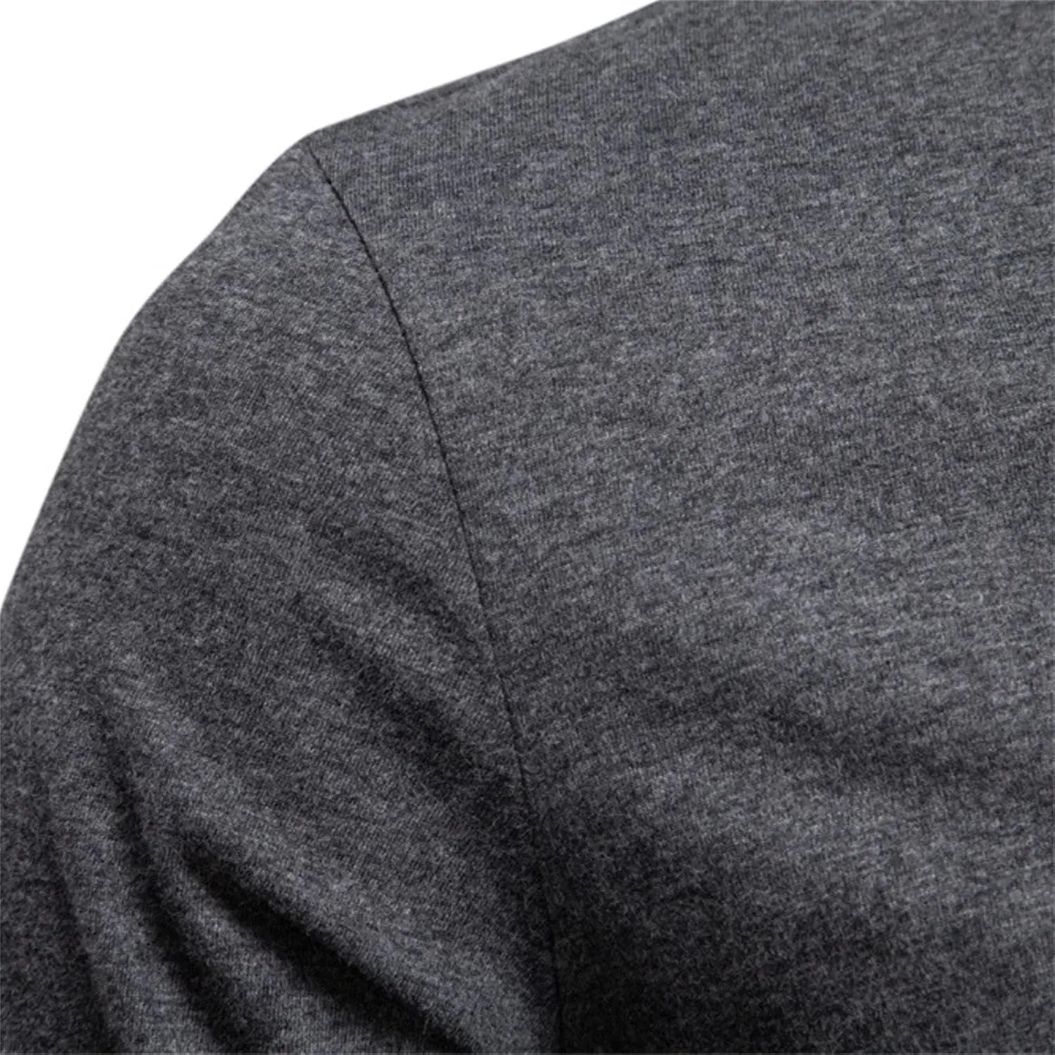 Мужская футболка с длинным рукавом из 100% хлопка Casual, Navy — фото 4