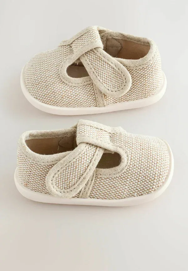 Ботинки на липучке с круглым носом Crawler T-bar Baby Shoes Next, Navy, нейтральный — фото 4