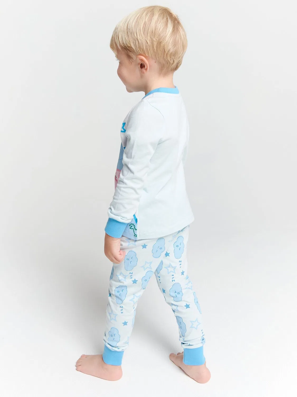 Пижама George Pig Brand Threads, синий — фото 2