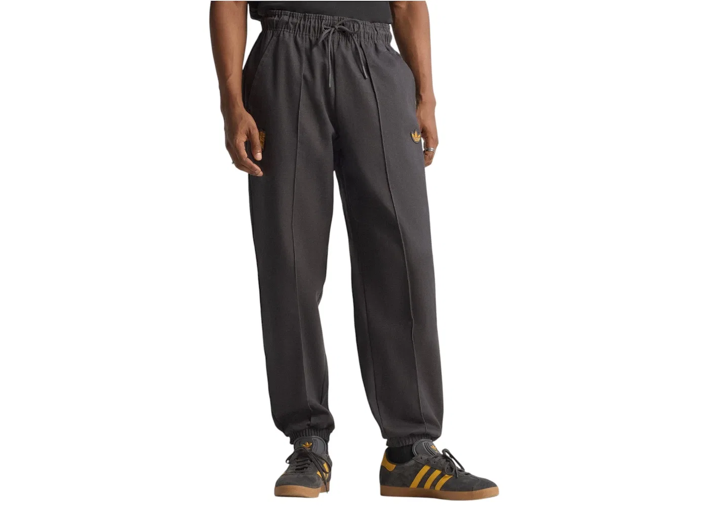 Мужские тренировочные штаны с принтом Pants Adidas, Manchester United Utility Black