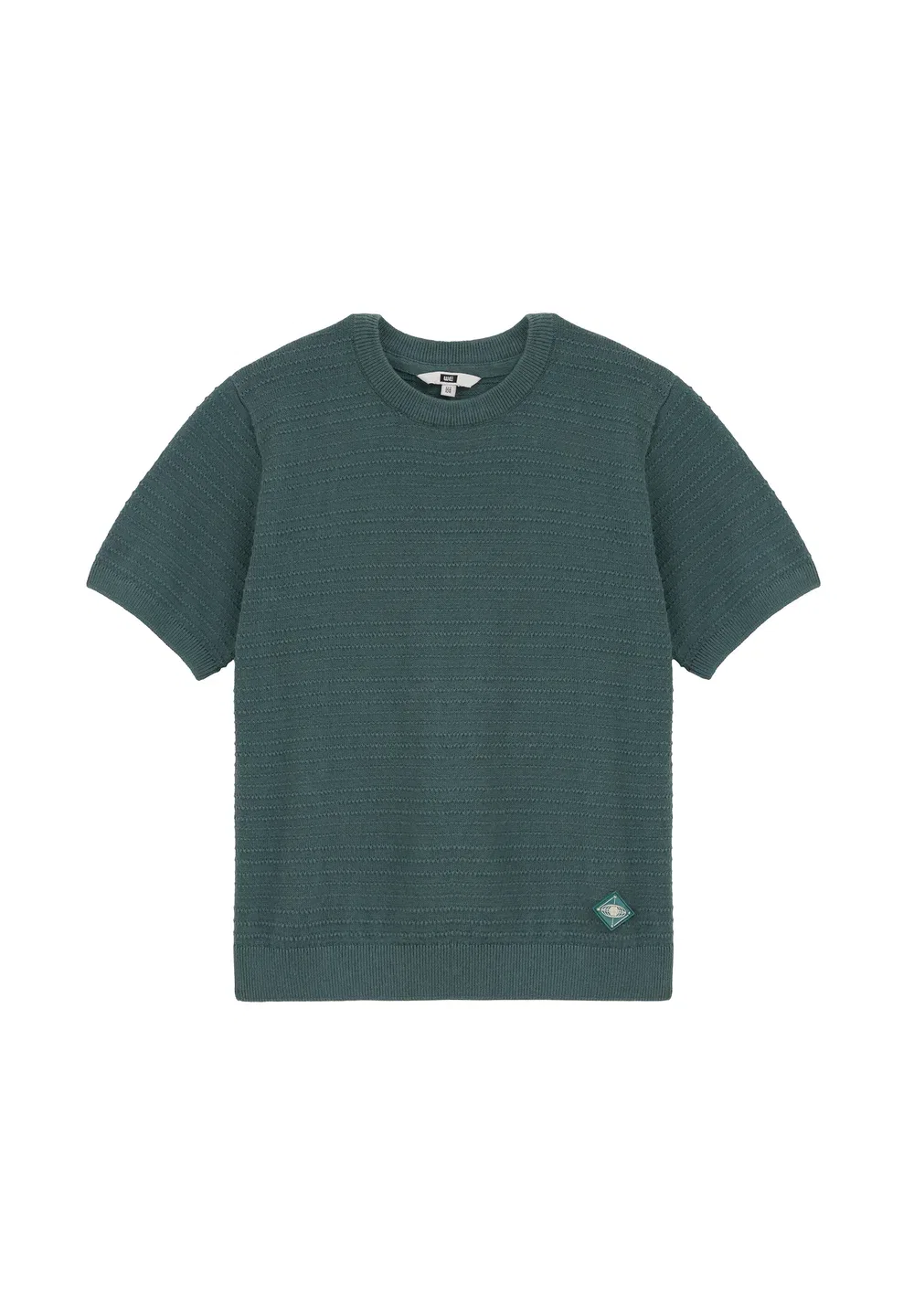 Простая футболка We Fashion, Green Blue