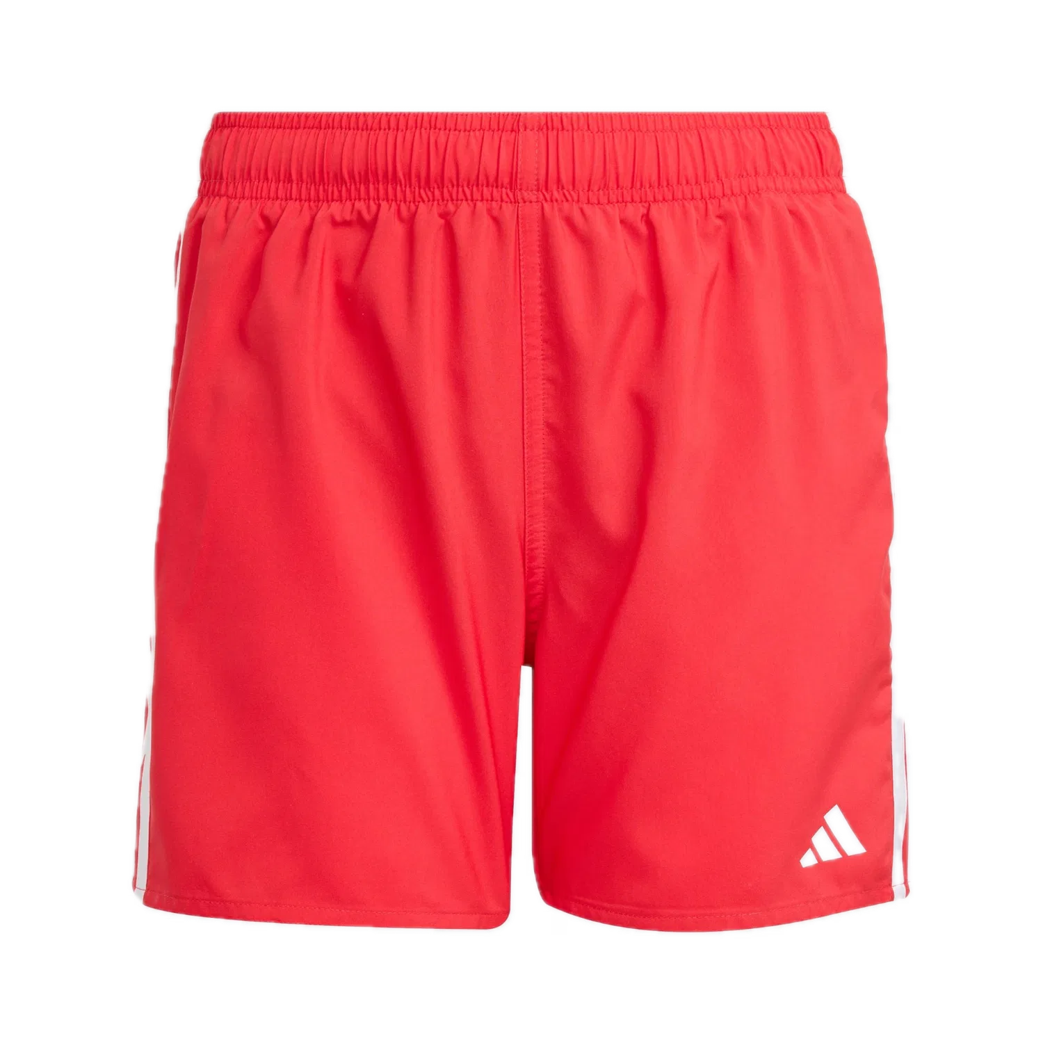 Детские плавки с тремя полосками Adidas, красный