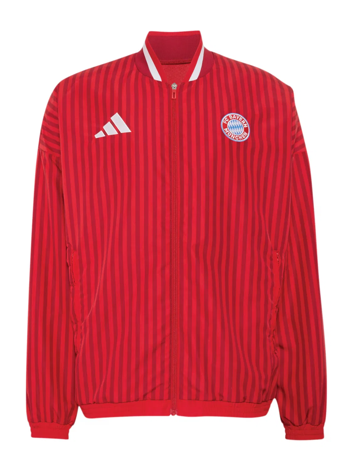 Спортивная куртка Adidas Performance FC Bayern München Stadium красного, бордового цвета