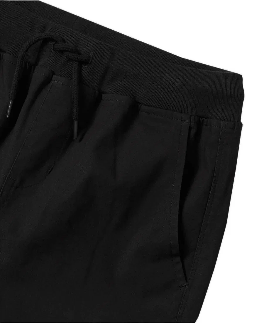 Штаны с усиленными коленями Iron Knee Pull On Lands' End, Black — фото 3