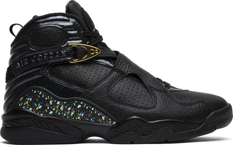 

Кроссовки Air Jordan 8 Retro C&C Confetti, черный