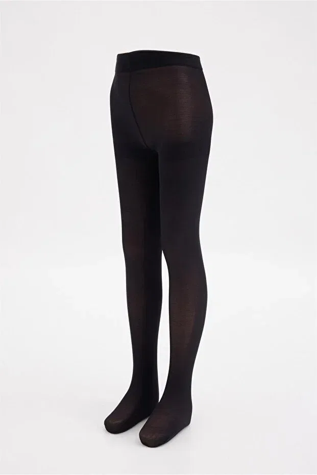 Детские леггинсы для девочек скинни Katia&Bony, Black — фото 2