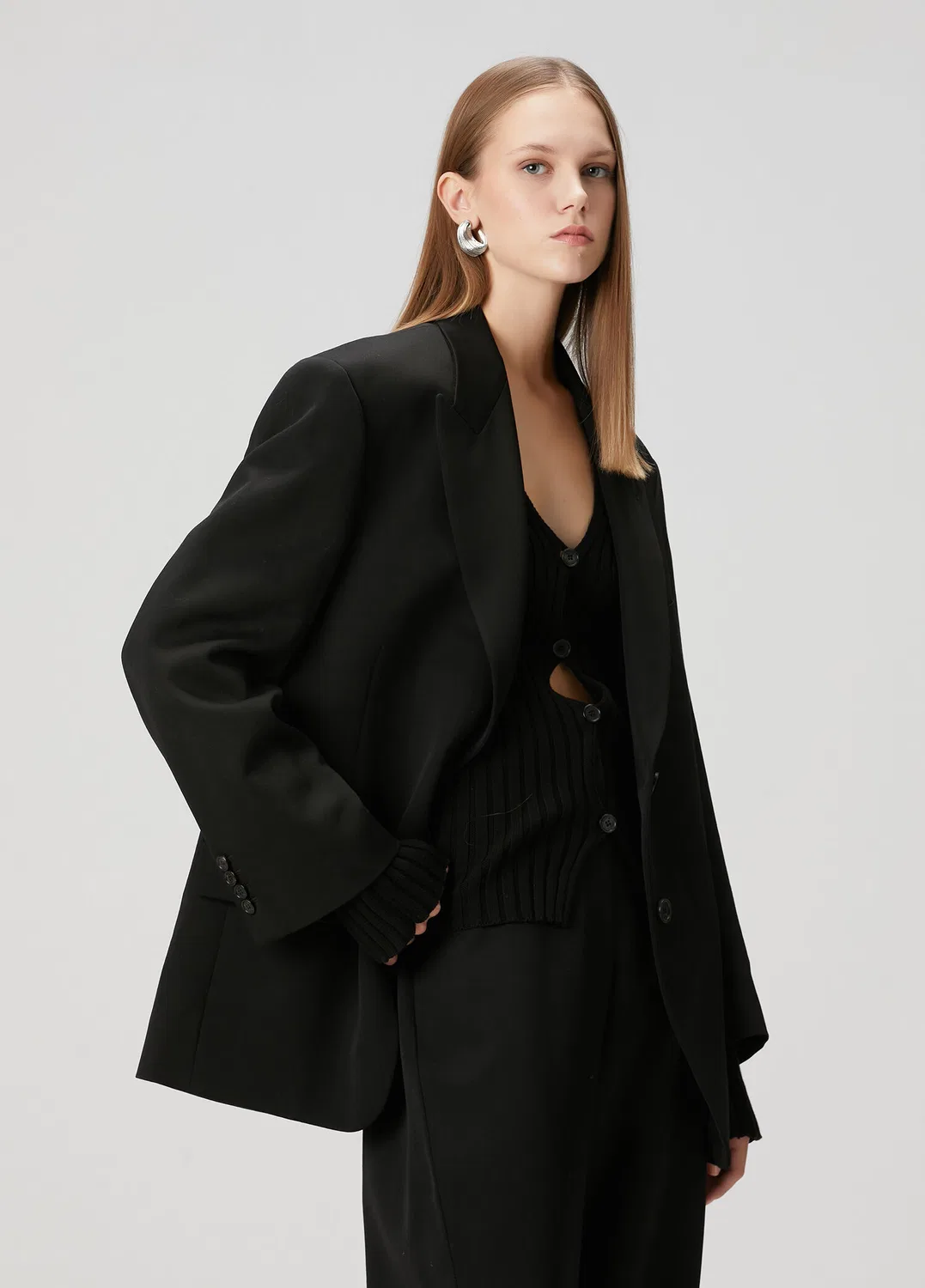 Блейзер Acne Studios, black — фото 3