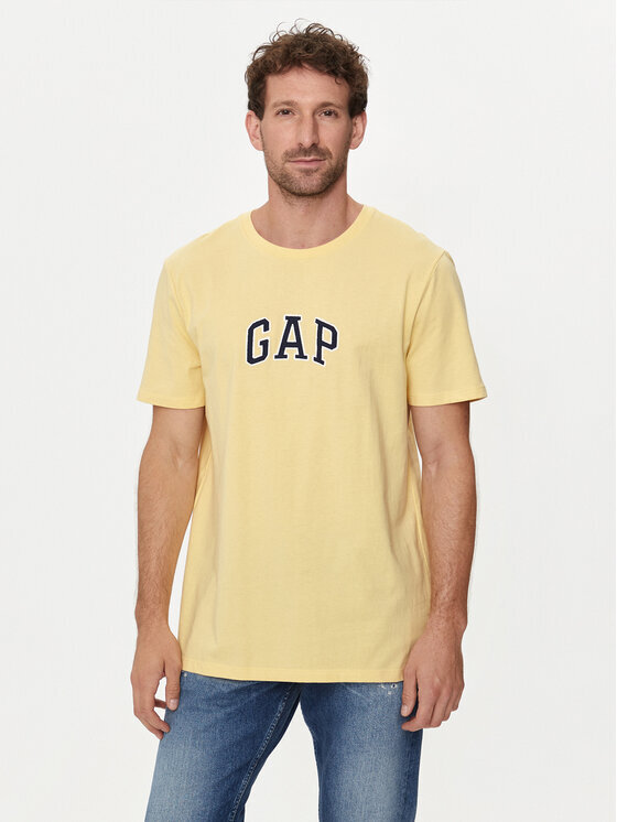 

Футболка стандартного кроя Gap, желтый