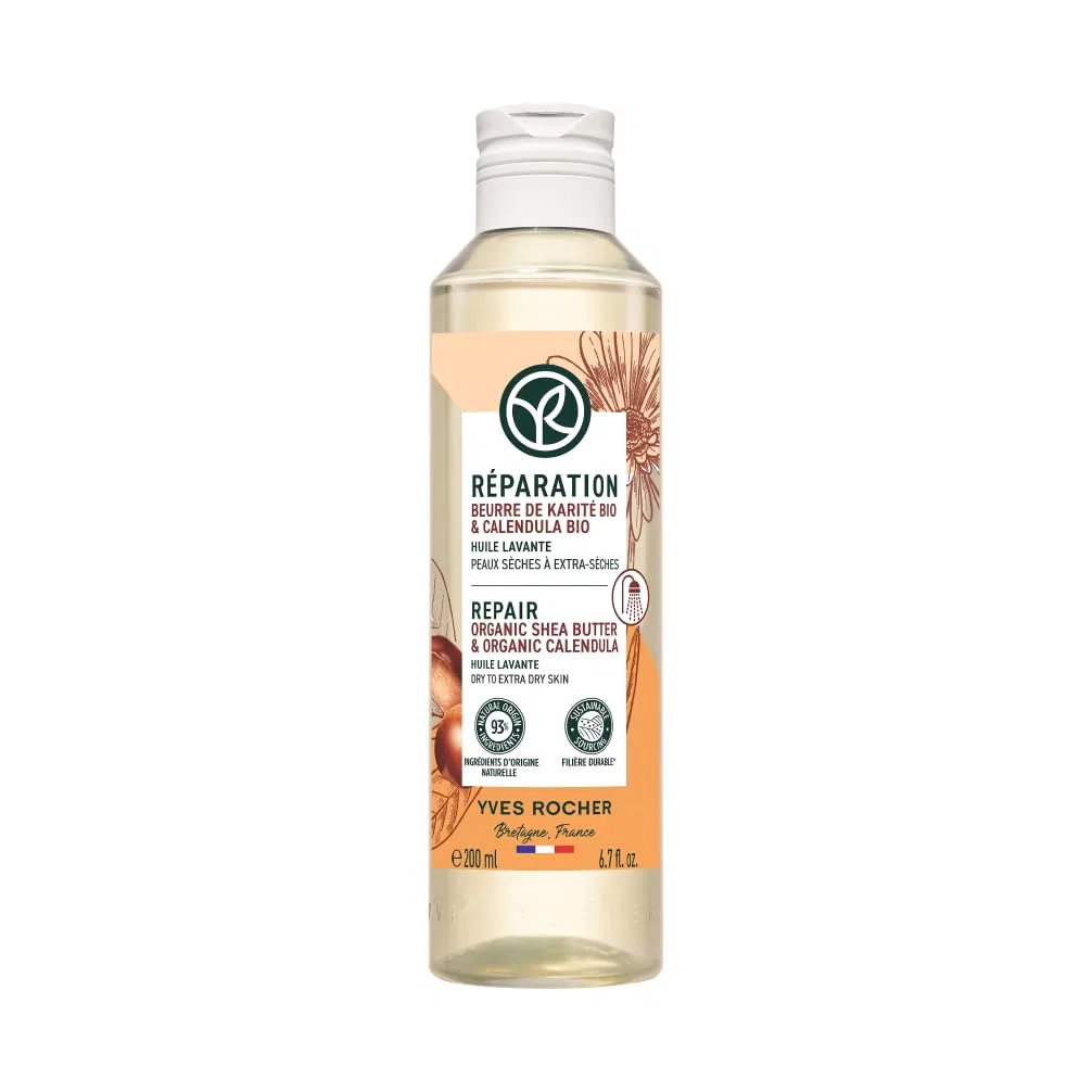 Масло для умывания Yves Rocher, 200 мл, Неароматизированное