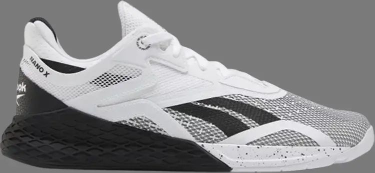 

Кроссовки nano 10 'white black' Reebok, белый