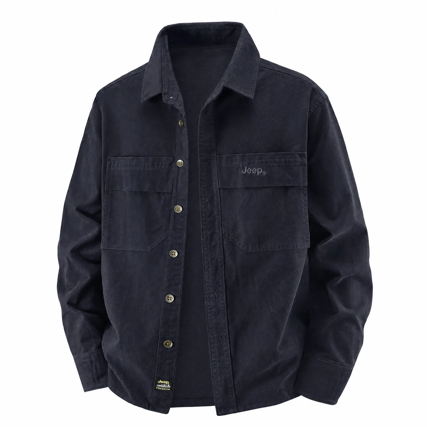 Детская рубашка с воротником Jeep, Dark Blue