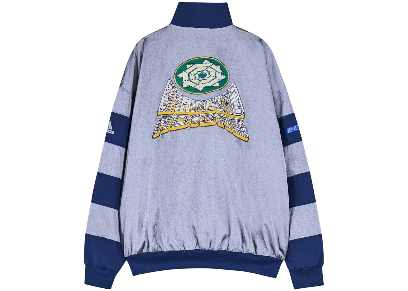 Мужская куртка с длинным рукавом Adidas x Brain Dead Track Top, Collegiate Navy — фото 2