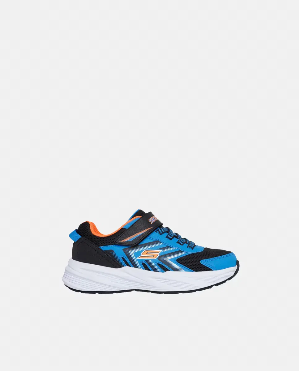 Детские кроссовки для мальчиков на липучке Skechers, Azul Marino