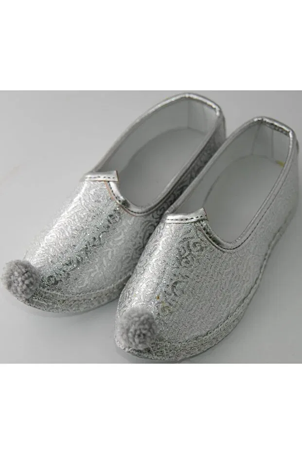 Детские сандалии для мальчиков с плоской подошвой Terzioğlu Giyim, Silver — фото 3