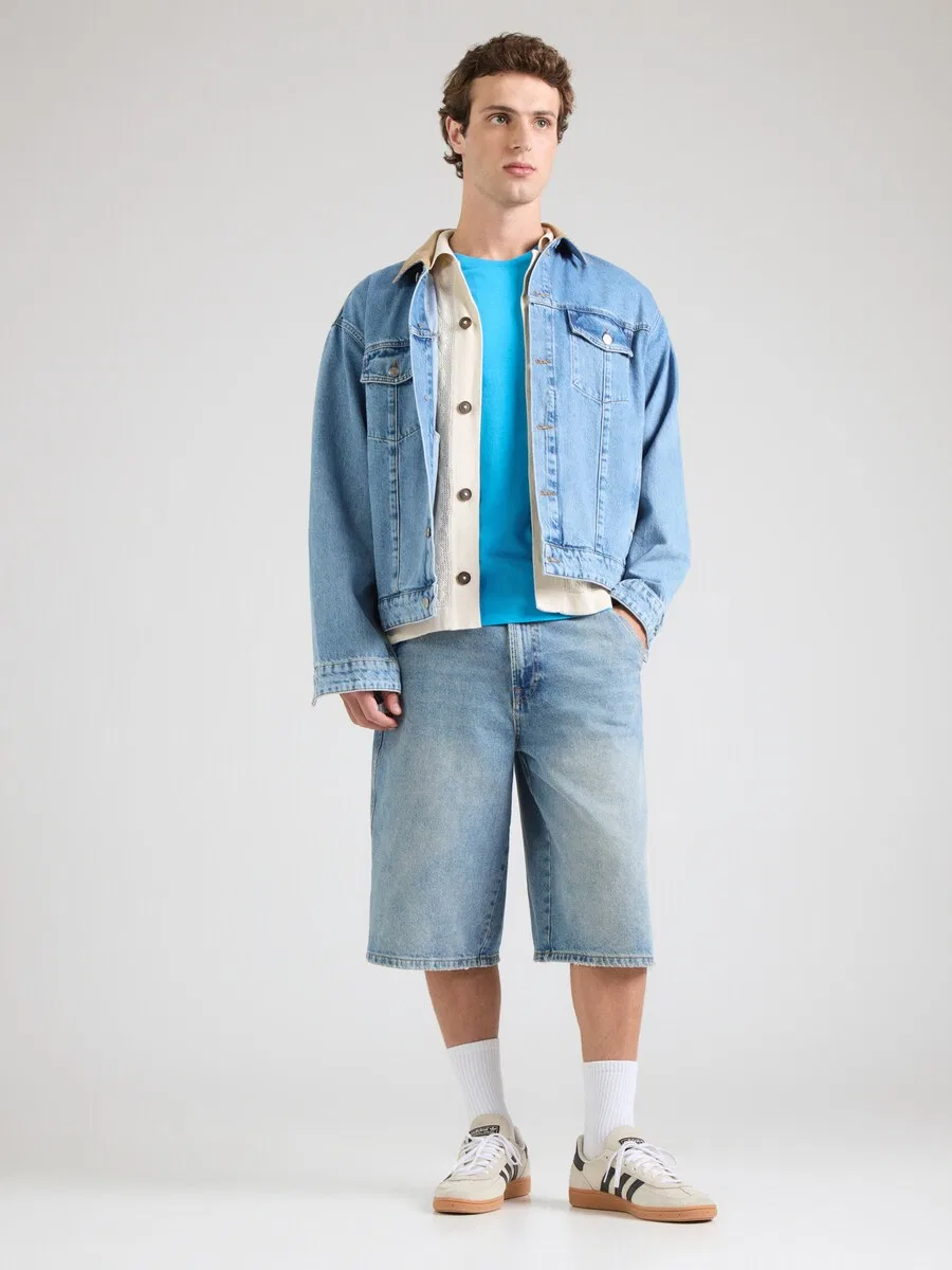Рубашка LEVI'S 'ORIGINAL HM' небесно-голубого цвета — фото 4