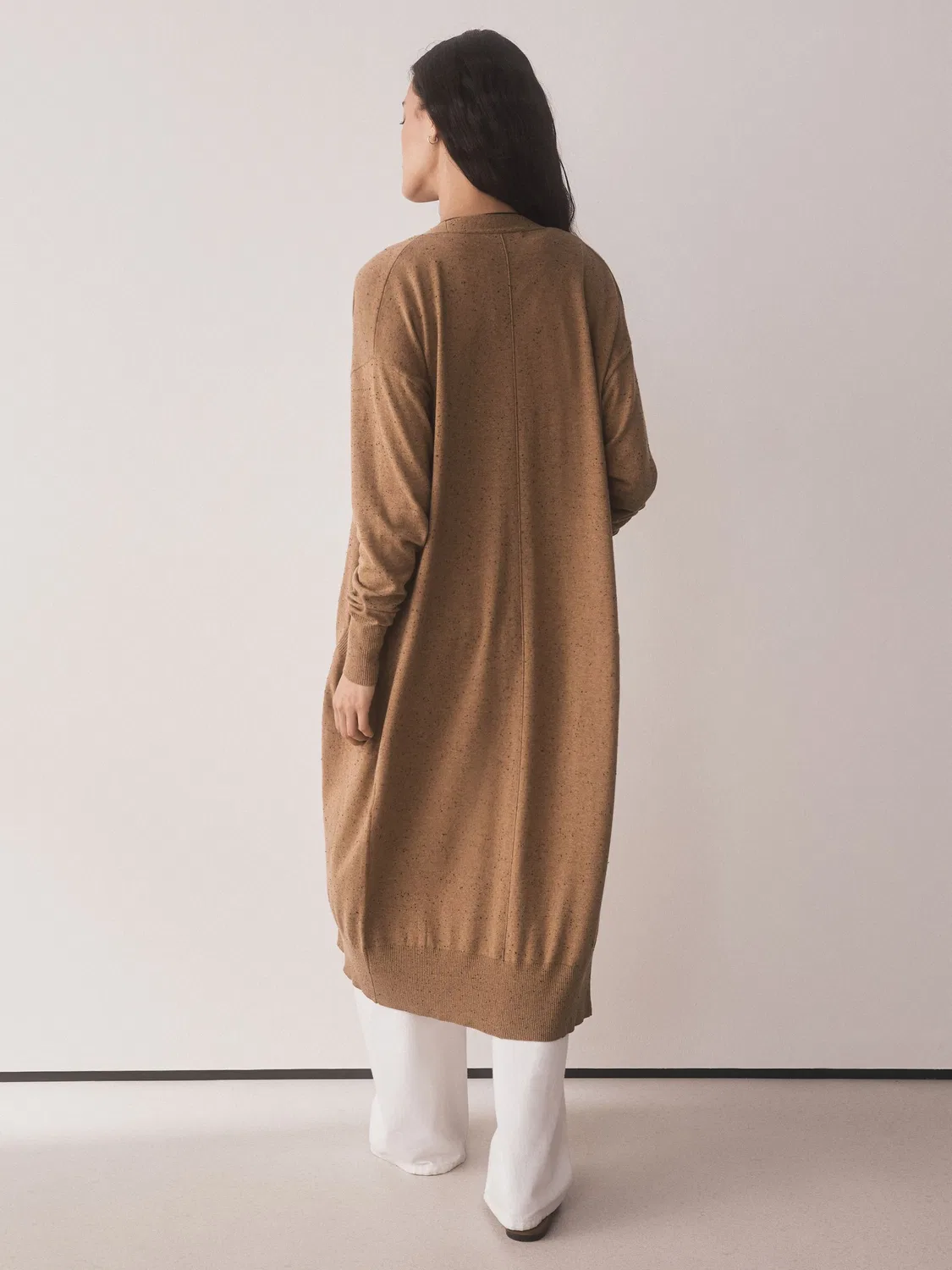 Next Кардиган с длинными рукавами цвета Camel Neppy — фото 2