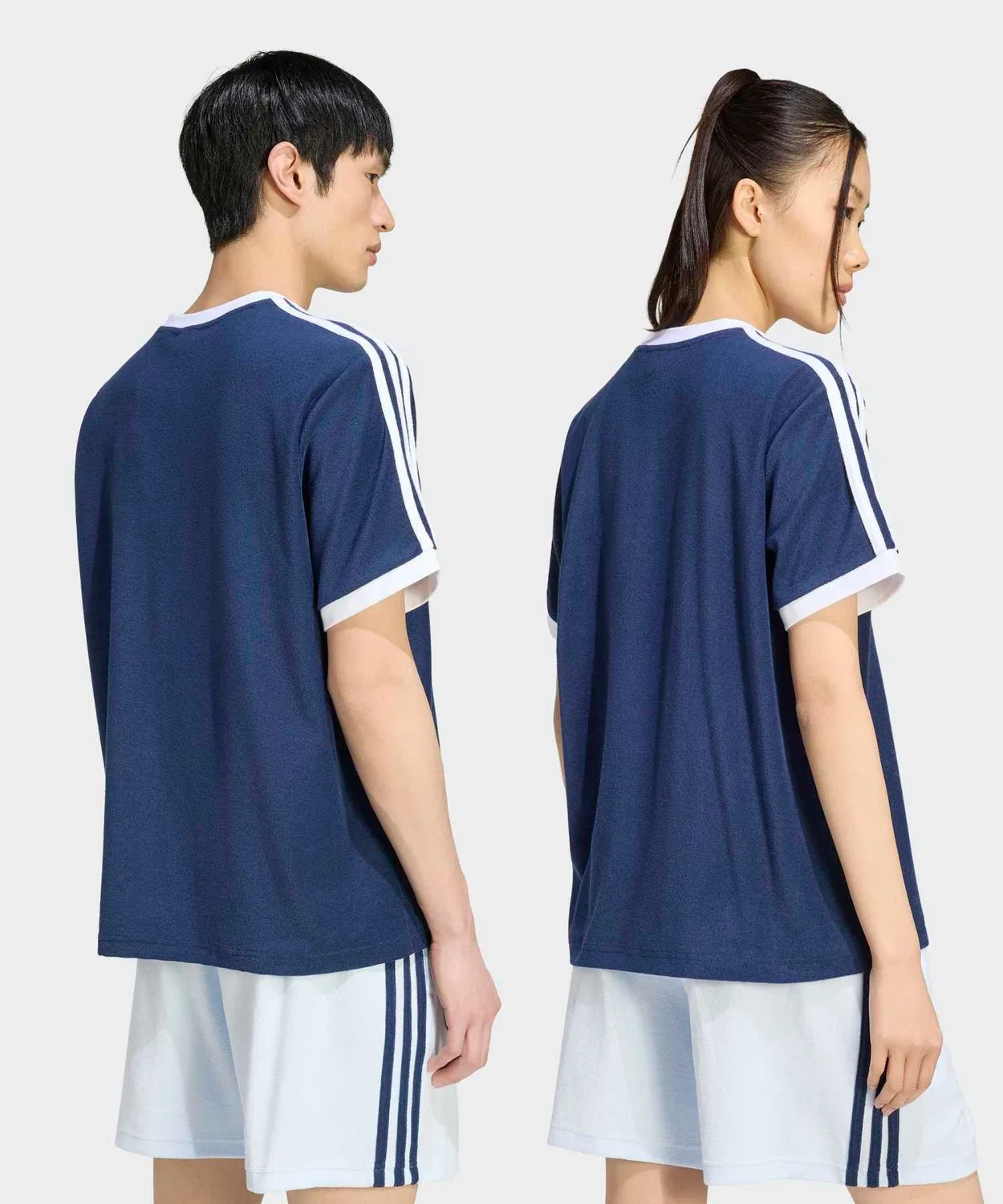 Мужская футболка с графическим принтом Terry Kali Adidas, Blue — фото 2