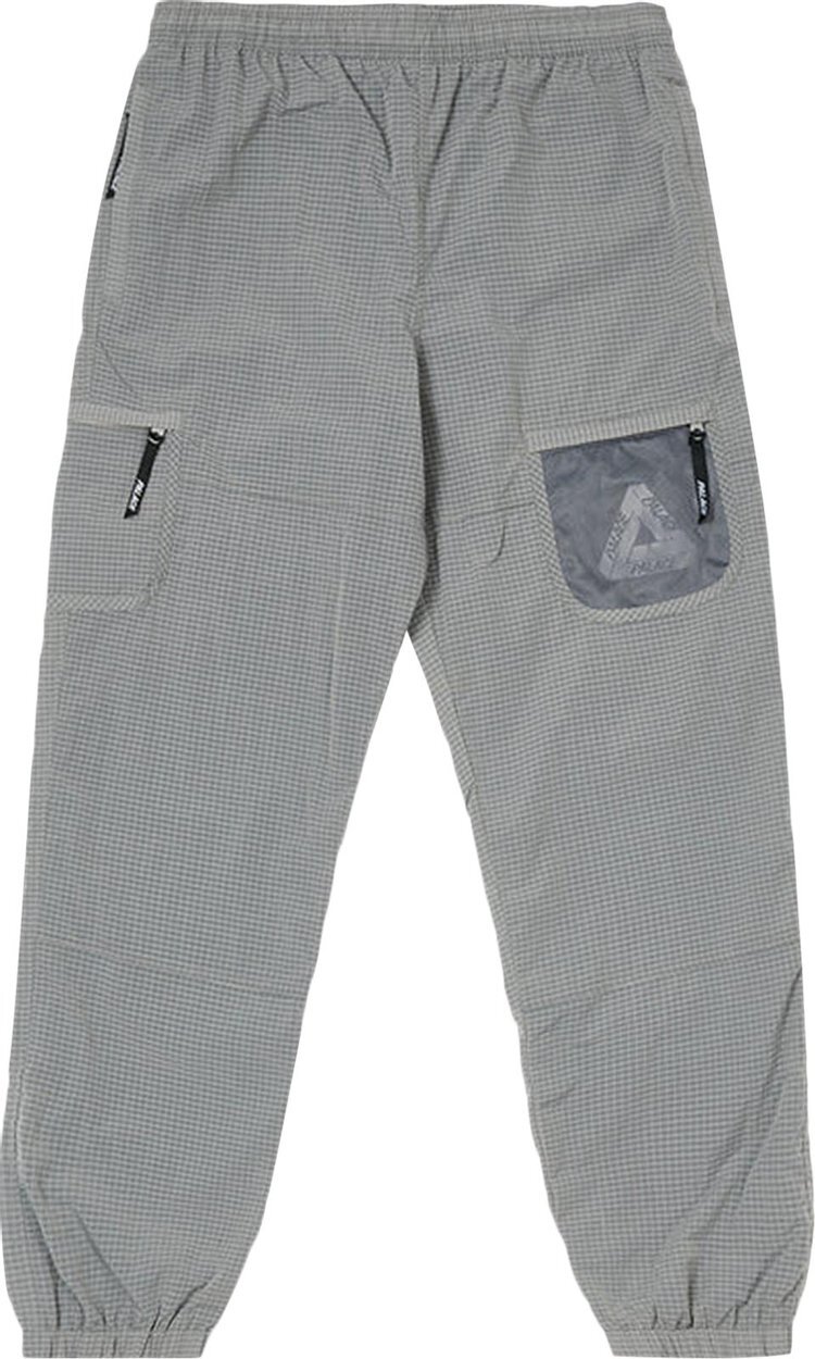 

Джоггеры Palace Cripstop Grid Joggers 'Ice', серый