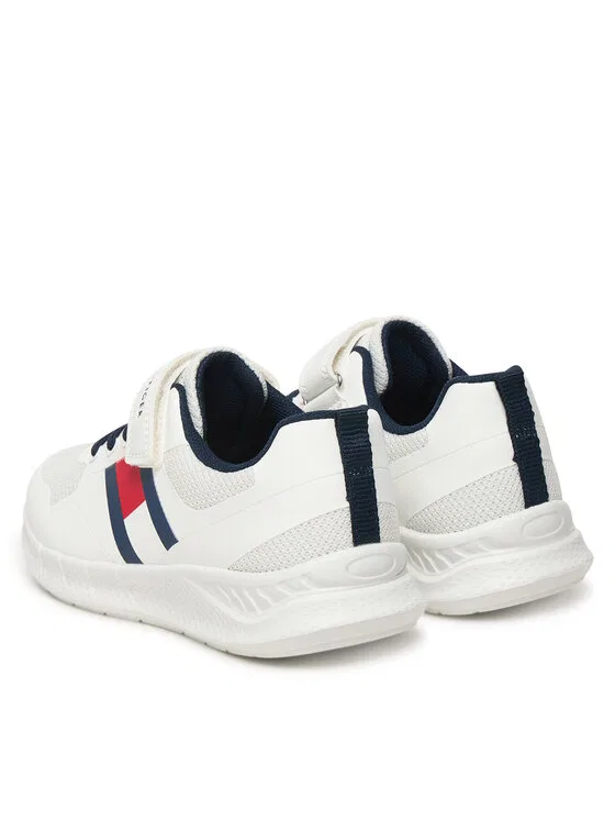 Кроссовки Flag Low Cut Lace-Up/Velcro Tommy Hilfiger, белый — фото 3