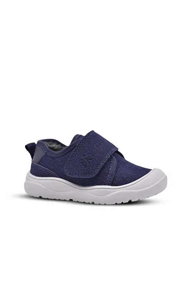 Детские туфли для мальчиков с липучкой Kids A More, Navy Blue