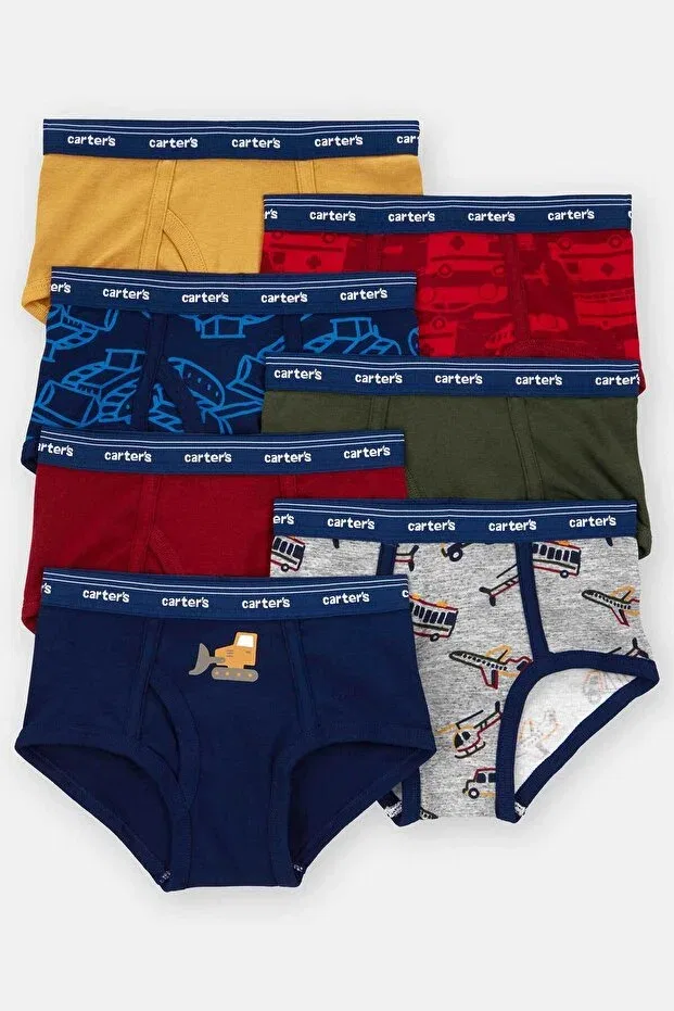 Детское для мальчиков комплект трусов с принтом Carter's, Multicolor