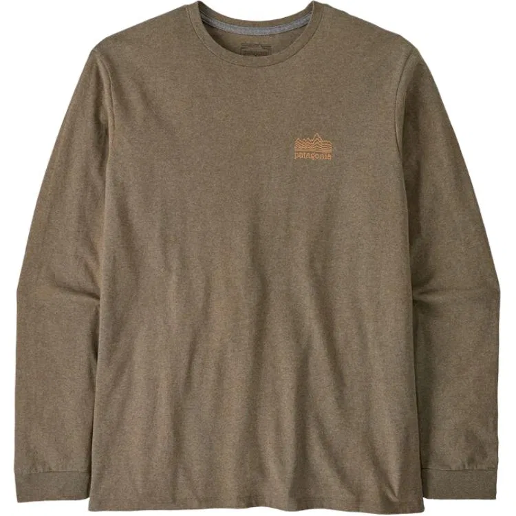 Мужская футболка с круглым вырезом Patagonia, White