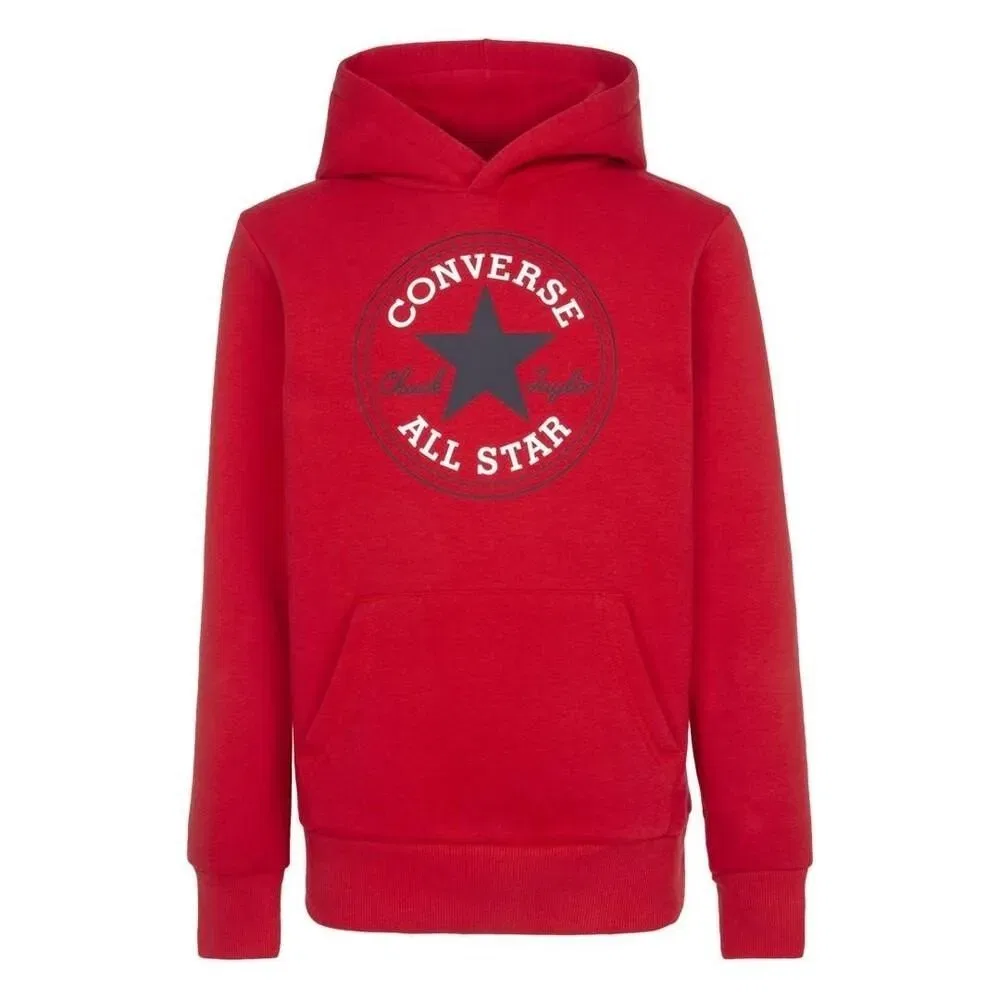 Детское худи для мальчиков с капюшоном CTP Core Converse kids, Red