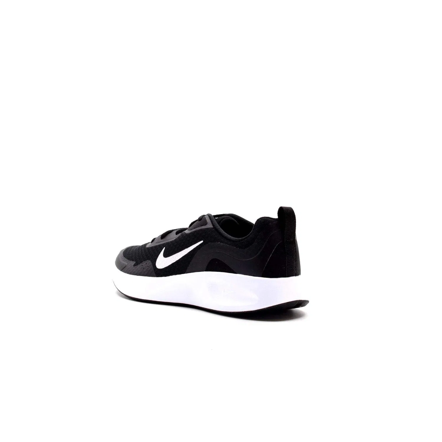 Детские кроссовки для мальчиков с шнуровкой Wearallday (GS) NIKE, Black White — фото 2