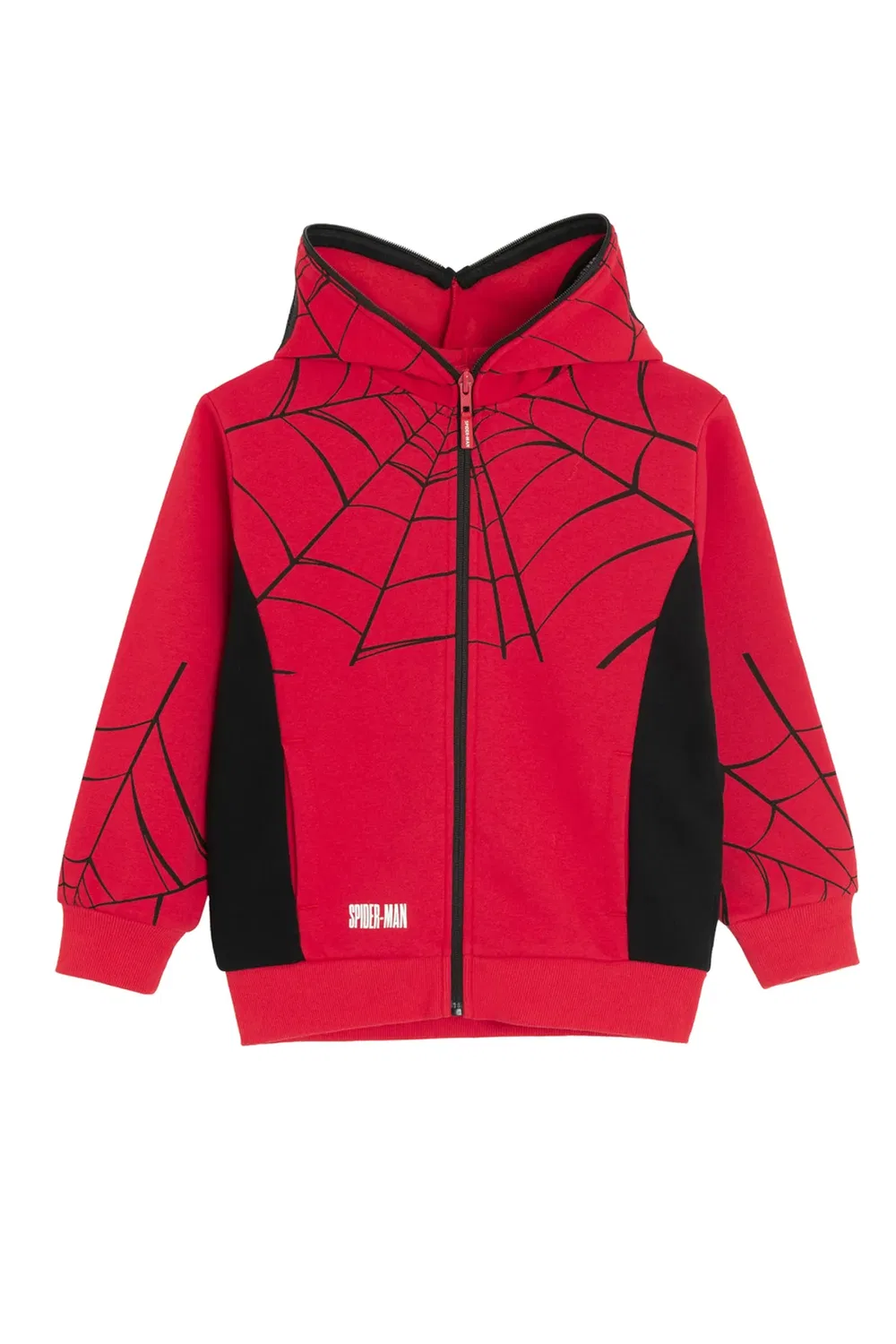 Детский худи с молнией Spider-Man Cool Club, Red — фото 4